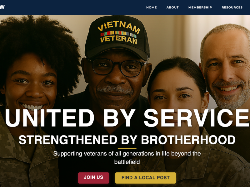 VFW Post 6827 — web development project